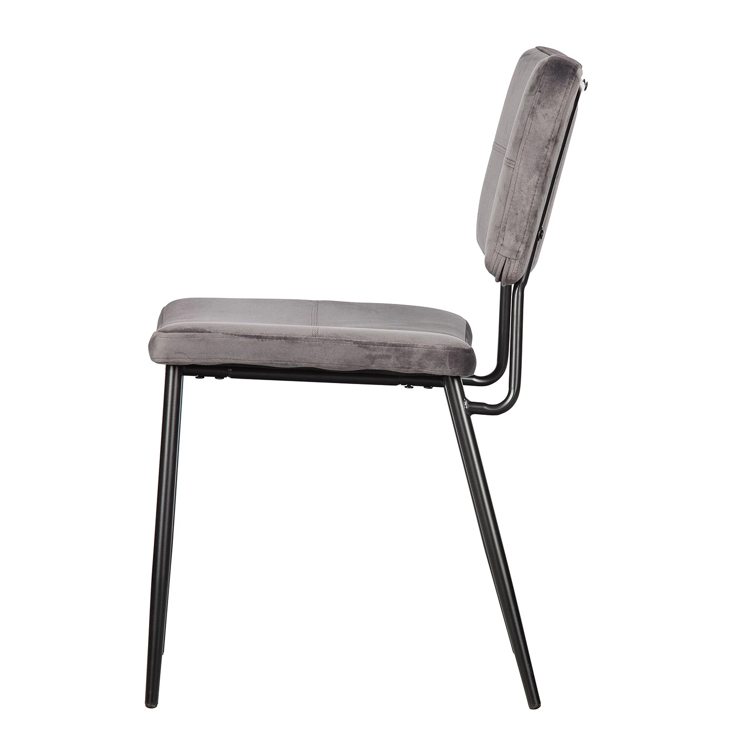 Red Living Chaises Malice (lot de 2) - Gris clair 6 Red Living Chaises Malice (lot de 2) - Gris clair – Image 4