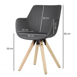 Norrwood Chaises à accoudoirs Newport I (2) - Anthracite -Chaises Soldes 1000303915 211103 12151700635 SKETCH DETAILS P000000001000303915 sketch