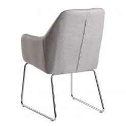 Loftscape Chaise à accoudoirs Fradou II - Gris / Argenté -Chaises Soldes 1000303948 211103 12152600402 DETAILS P000000001000303948
