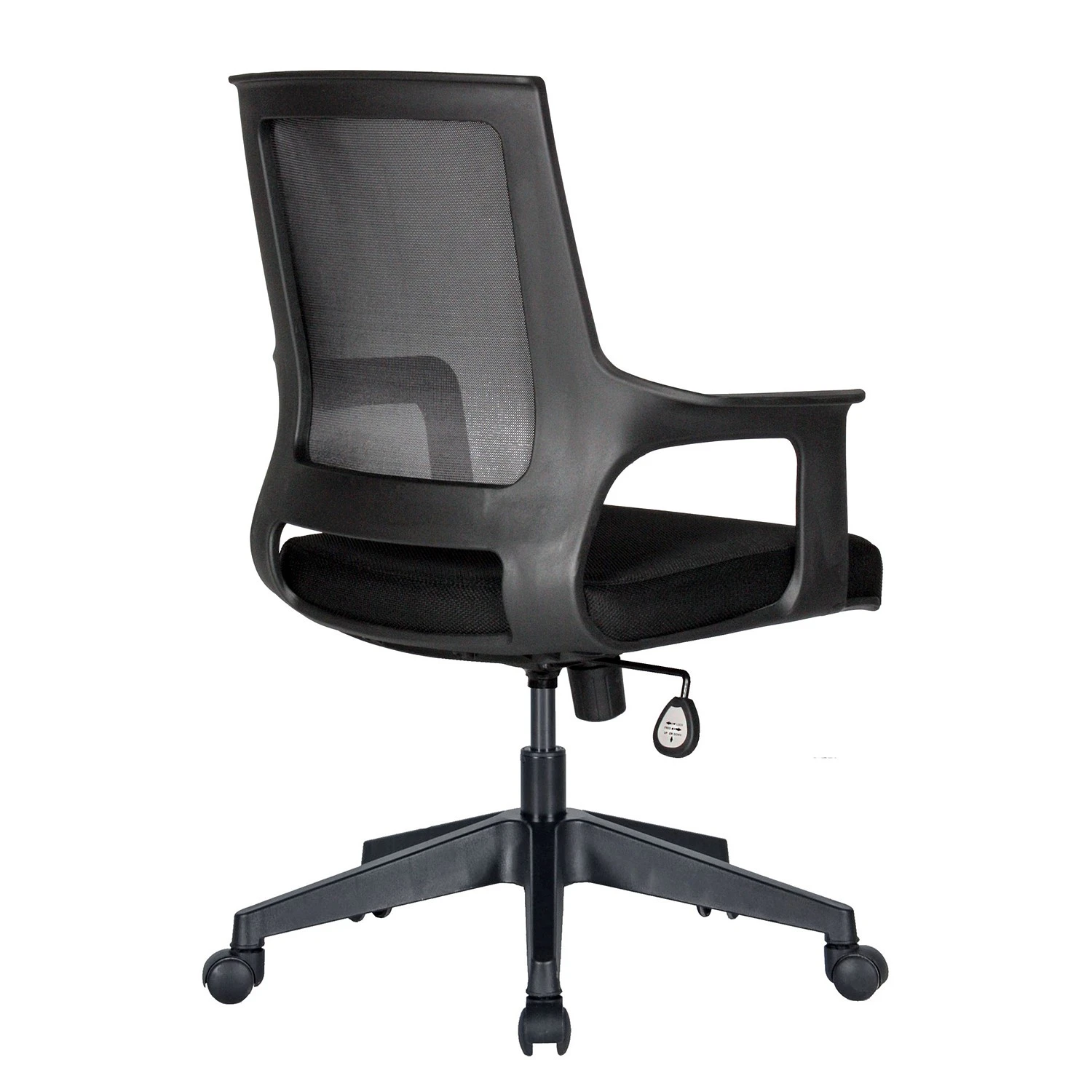 Furnitive Chaise de bureau Massino - Noir 4 Furnitive Chaise de bureau Massino - Noir – Image 2