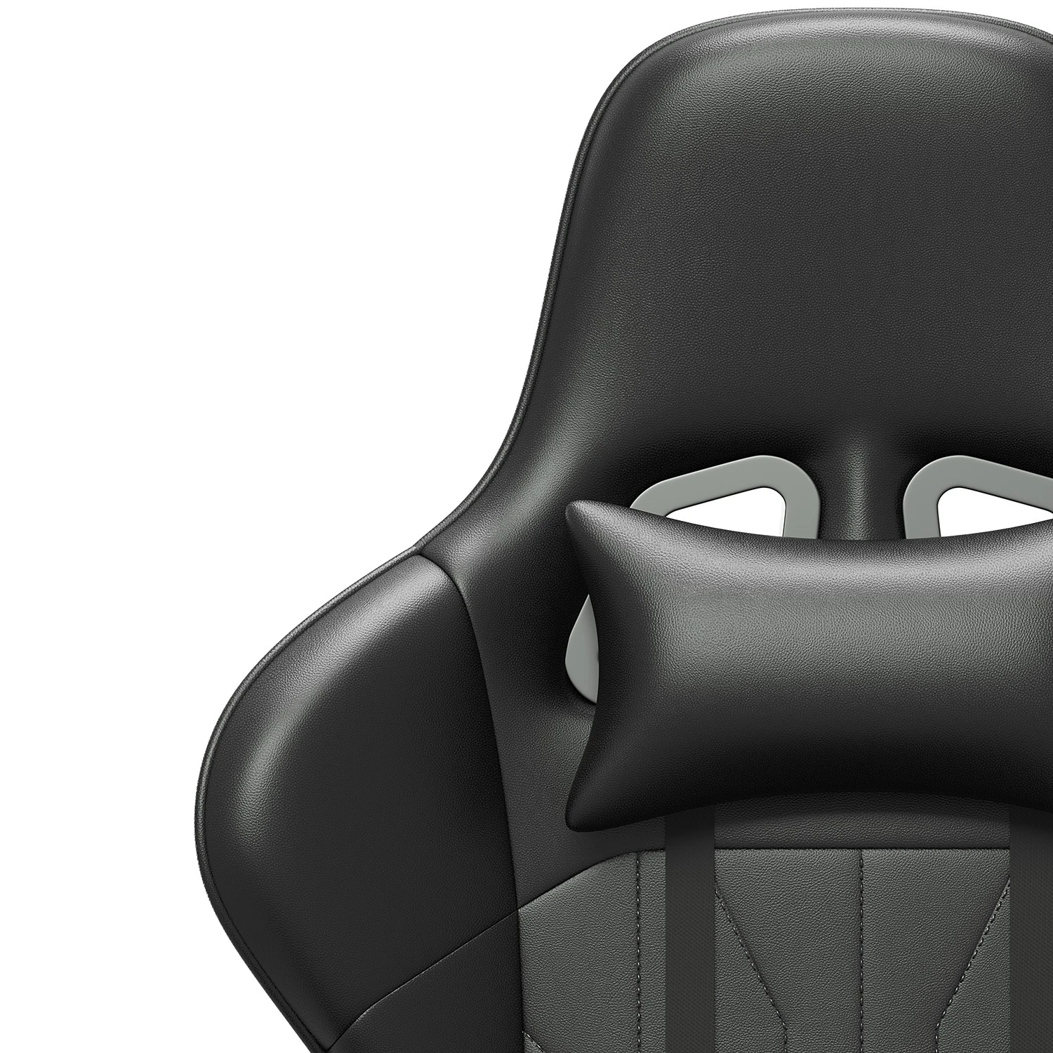 Fredriks Chaise gamer Jason - Imitation cuir / Nylon - Noir 12 Fredriks Chaise gamer Jason - Imitation cuir / Nylon - Noir – Image 10