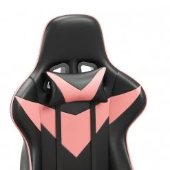 Fredriks Chaise gamer Jasper - Noir / Rose -Chaises Soldes 1000307836 220510 060 DETAILS P000000001000307836
