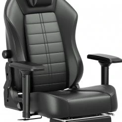 Fredriks Chaise gamer Lasy XXL - Noir -Chaises Soldes 1000307838 220510 055 DETAILS P000000001000307838