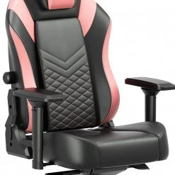 Fredriks Chaise gamer Lasse XXL - Noir / Rose 20 Fredriks Chaise gamer Lasse XXL - Noir / Rose -Chaises Soldes 1000307839 220510 065 DETAILS P000000001000307839