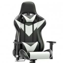 Fredriks Chaise gamer Jasper - Noir / Blanc -Chaises Soldes 1000307849 220510 050 DETAILS P000000001000307849