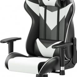 Fredriks Chaise gamer Jasper - Noir / Blanc -Chaises Soldes 1000307849 220510 070 DETAILS P000000001000307849