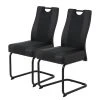 Loftscape Chaise cantilever Carbonia - Noir - Lot de 2 2 Loftscape Chaise cantilever Carbonia - Noir - Lot de 2 -Chaises Soldes 1000309926 211117 17024900053 IMAGE P000000001000309926