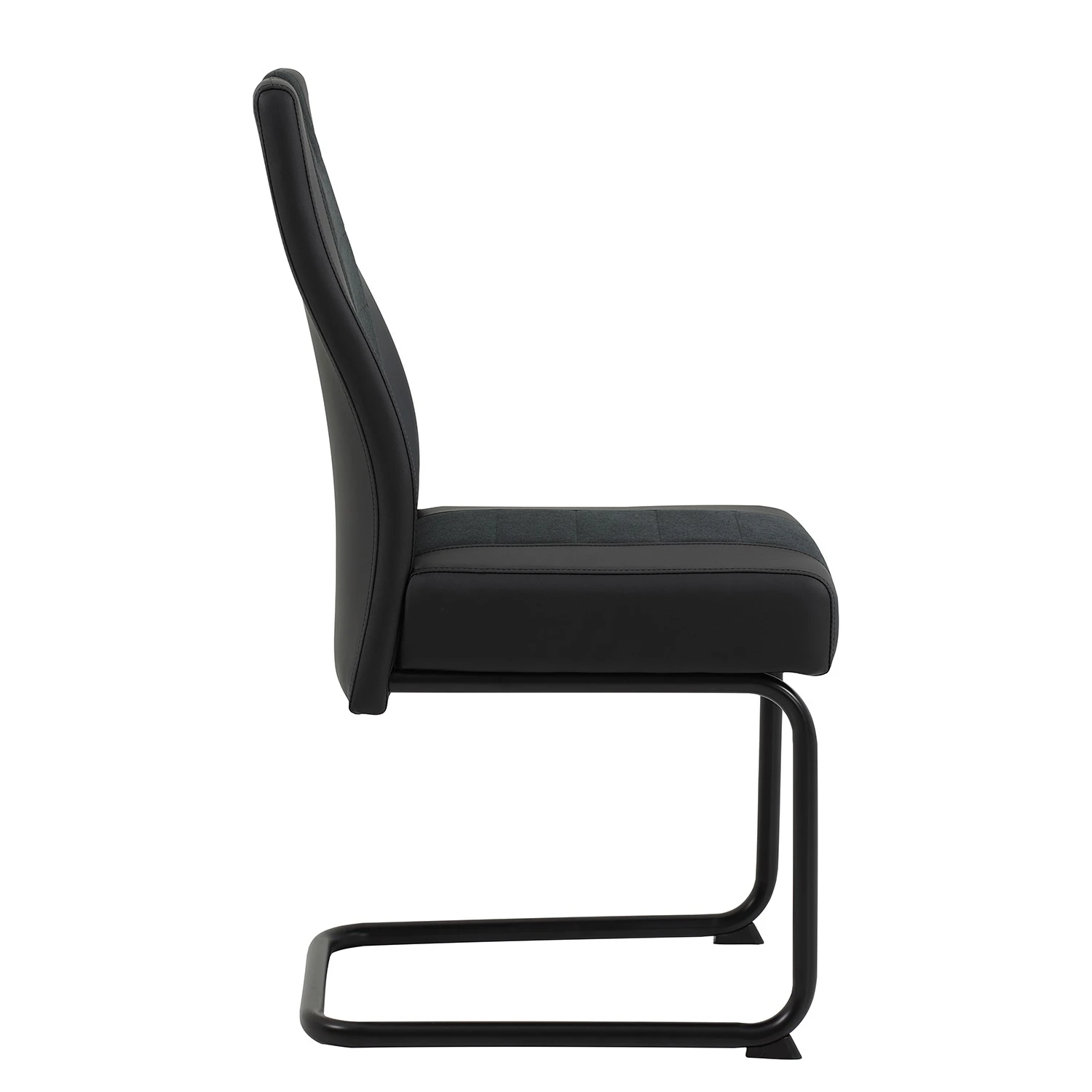 Loftscape Chaise cantilever Carbonia - Noir - Lot de 2 5 Loftscape Chaise cantilever Carbonia - Noir - Lot de 2 – Image 3