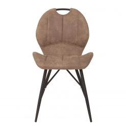 Loftscape Chaise capitonnée Glin - Marron clair - Lot de 2 -Chaises Soldes 1000309932 211117 170519000115 DETAILS P000000001000309932