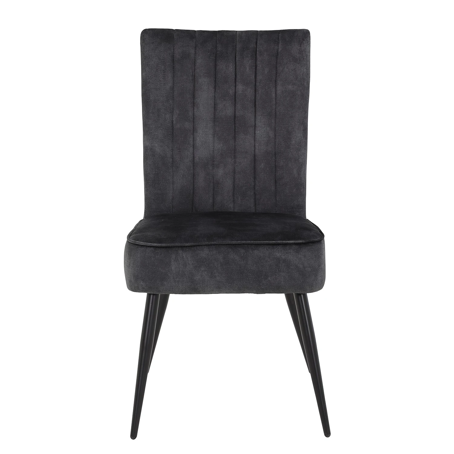 Loftscape Chaises capitonnées Copine (lot de 2) - Gris vintage 4 Loftscape Chaises capitonnées Copine (lot de 2) - Gris vintage – Image 2