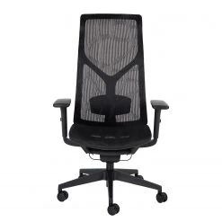 Fredriks Chaise de bureau Sanda - Mesh / Matière plastique - Noir -Chaises Soldes 1000310648 220819 030 DETAILS P000000001000310648
