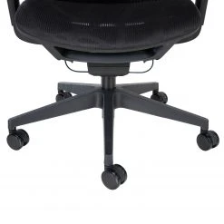 Fredriks Chaise de bureau Sanda - Mesh / Matière plastique - Noir -Chaises Soldes 1000310648 220819 040 DETAILS P000000001000310648