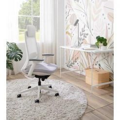 Fredriks Chaise de bureau Rosie - Gris clair / Blanc -Chaises Soldes 1000310650 220819 020 MOOD DETAILS P000000001000310650 mood