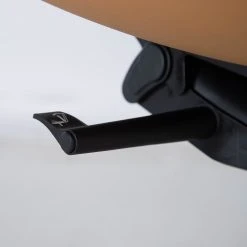 Fredriks Chaise de bureau Zore - Imitation cuir / Métal - Cognac / Aluminium -Chaises Soldes 1000310651 220826 041 DETAILS P000000001000310651