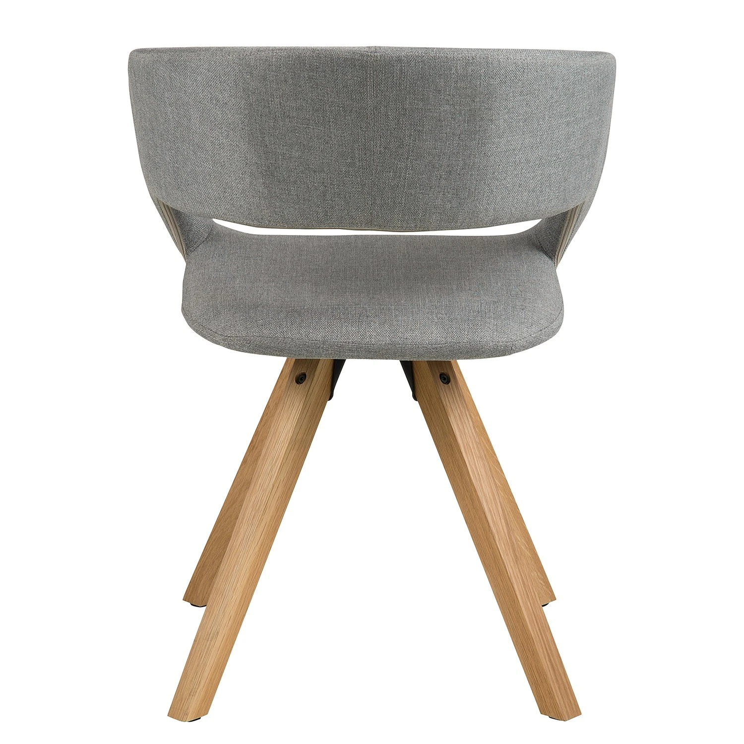 Mørteens Chaise à accoudoirs Buggio - Tissu / Hévéa massif - Tissu Cors: Granite - Lot de 2 9 Mørteens Chaise à accoudoirs Buggio - Tissu / Hévéa massif - Tissu Cors: Granite - Lot de 2 – Image 7