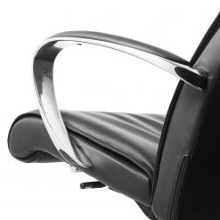 Fredriks Chaise de bureau Lazaro - Cuir véritable / Aluminium - noir / chrome 10 Fredriks Chaise de bureau Lazaro - Cuir véritable / Aluminium - noir / chrome -Chaises Soldes 1000312420 211130 13160500052 DETAILS P000000001000312420