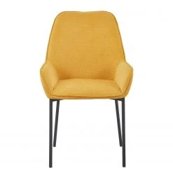 Loftscape Chaises à accoudoirs Modana (lot de 2) - Jaune moutarde -Chaises Soldes 1000312461 211207 12102700311 DETAILS P000000001000312461