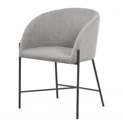 Loftscape Chaise à accoudoirs Pretoria - Gris lumineux