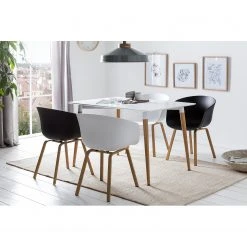 Loftscape Chaises à accoudoirs Loppi (lot de 2) - Noir 9 Loftscape Chaises à accoudoirs Loppi (lot de 2) - Noir -Chaises Soldes 1000312472 211207 12103000376 MOOD DETAILS P000000001000312472 mood