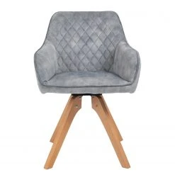 Loftscape Chaise à accoudoirs Sokone - Gris lumineux 10 Loftscape Chaise à accoudoirs Sokone - Gris lumineux -Chaises Soldes 1000312514 211207 12104200665 DETAILS P000000001000312514