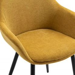 Loftscape Chaises à accoudoirs Mineros (lot de 2) - Jaune moutarde 16 Loftscape Chaises à accoudoirs Mineros (lot de 2) - Jaune moutarde -Chaises Soldes 1000312522 211207 12104500761 DETAILS P000000001000312522