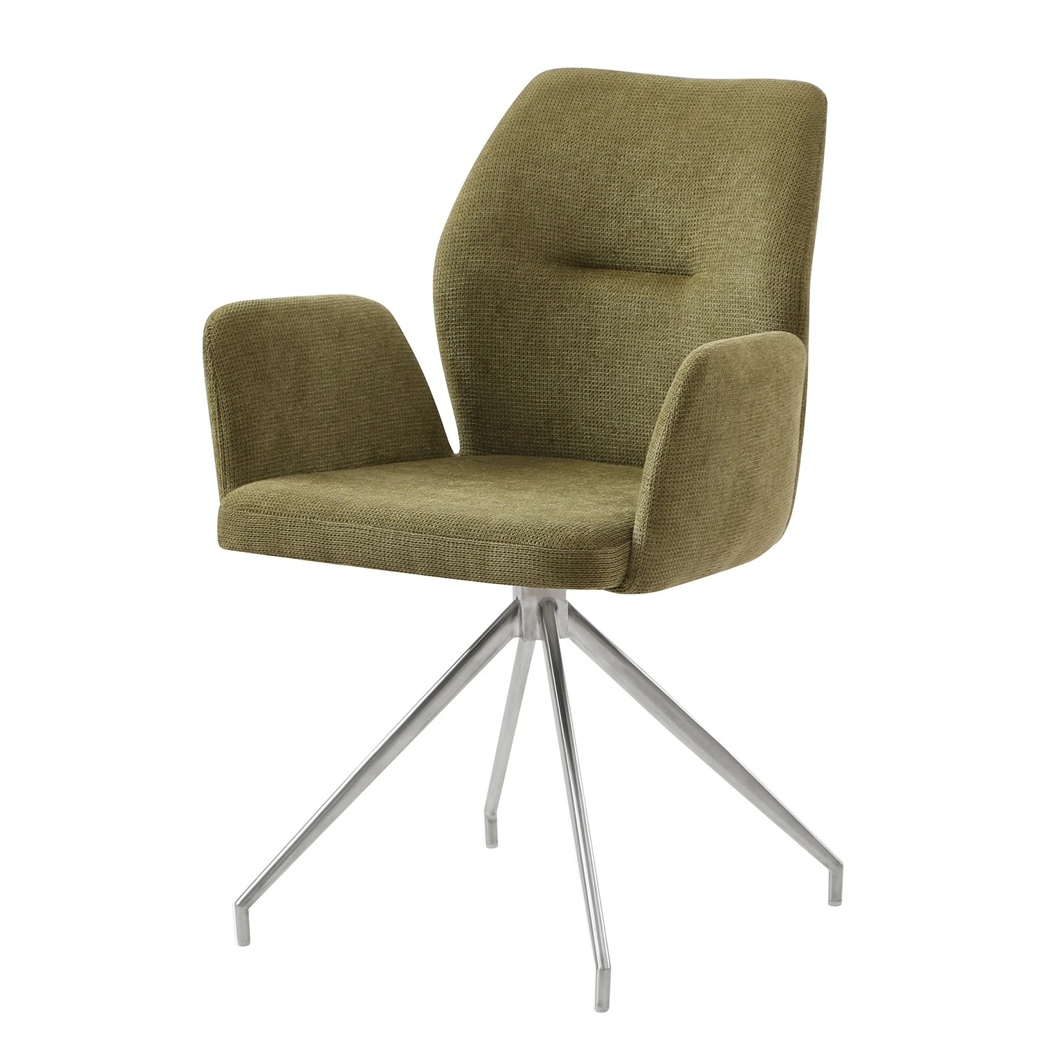 Loftscape Chaise à accoudoirs Cervantes - Jaune olive 3 Loftscape Chaise à accoudoirs Cervantes - Jaune olive