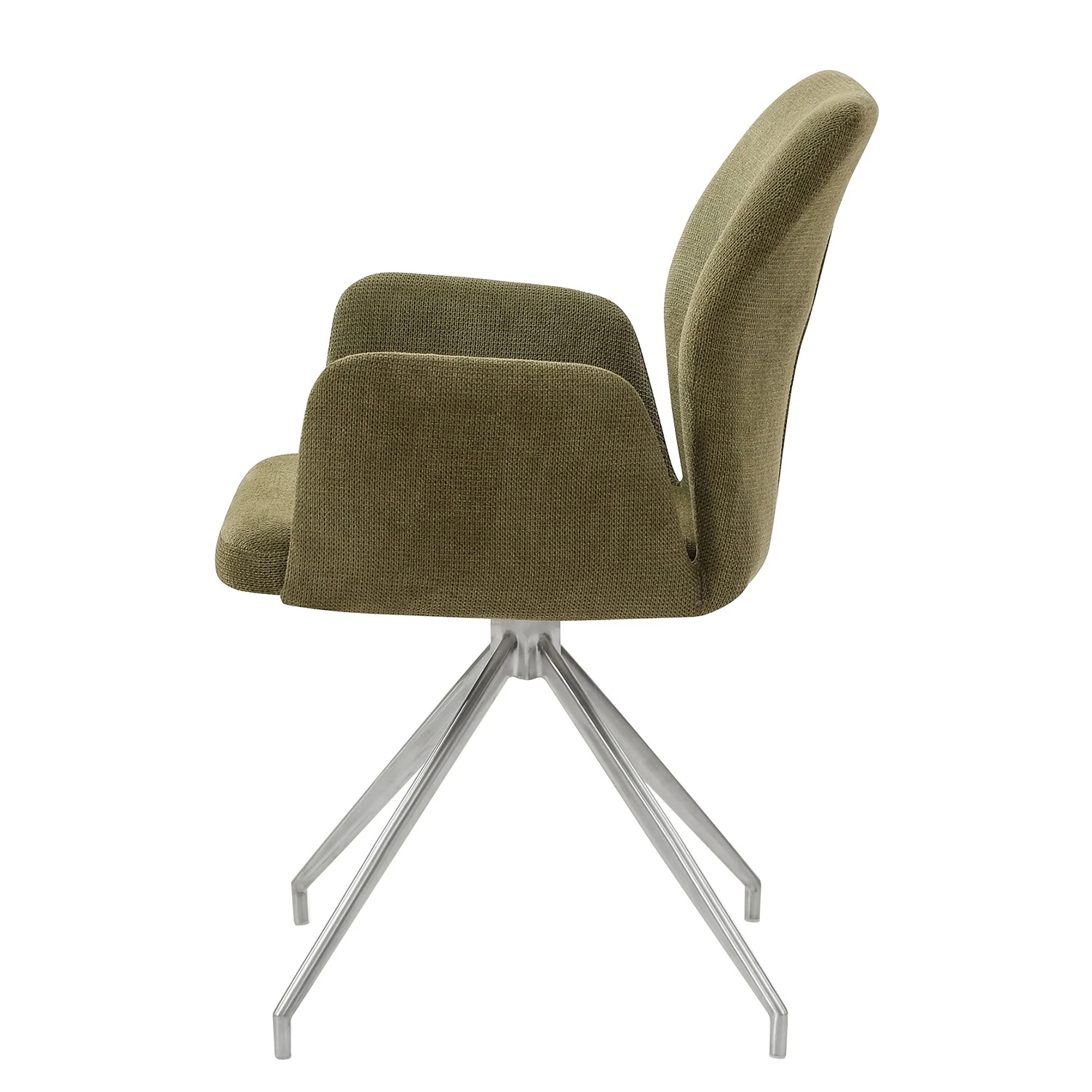 Loftscape Chaise à accoudoirs Cervantes - Jaune olive 7 Loftscape Chaise à accoudoirs Cervantes - Jaune olive – Image 5