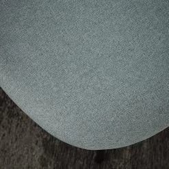 Mørteens Chaise capitonnée Ikley - Tissu / Métal - Noir - Gris menthe - Lot de 2 -Chaises Soldes 1000312593 211210 09245800142 DETAILS P000000001000312593