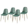 Jack & Alice Chaise capitonnée Iskmo VIII - Velours / Metall - Imitation chêne - Vert menthe - Lot de 4 1 Jack & Alice Chaise capitonnée Iskmo VIII - Velours / Metall - Imitation chêne - Vert menthe - Lot de 4 -Chaises Soldes 1000312596 211210 09245800141 IMAGE P000000001000312596