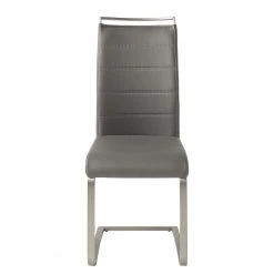 Fredriks Chaise cantilever Lezuza - Cuir synthétique Leja: Gris - Lot de 4 20 Fredriks Chaise cantilever Lezuza - Cuir synthétique Leja: Gris - Lot de 4 -Chaises Soldes 1000313231 211209 142232000101 DETAILS P000000001000313231