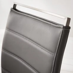 Fredriks Chaise cantilever Lezuza - Cuir synthétique Leja: Gris - Lot de 4 28 Fredriks Chaise cantilever Lezuza - Cuir synthétique Leja: Gris - Lot de 4 -Chaises Soldes 1000313231 211209 142232000117 DETAILS P000000001000313231