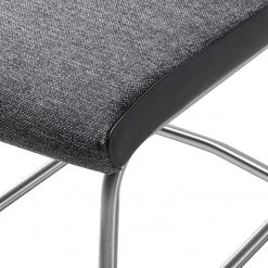 Fredriks Chaise cantilever Abenra - Tissu structuré / Acier - Acier inoxydable - Gris - Lot de 4 25 Fredriks Chaise cantilever Abenra - Tissu structuré / Acier - Acier inoxydable - Gris - Lot de 4 -Chaises Soldes 1000313233 211209 14223300149 DETAILS P000000001000313233