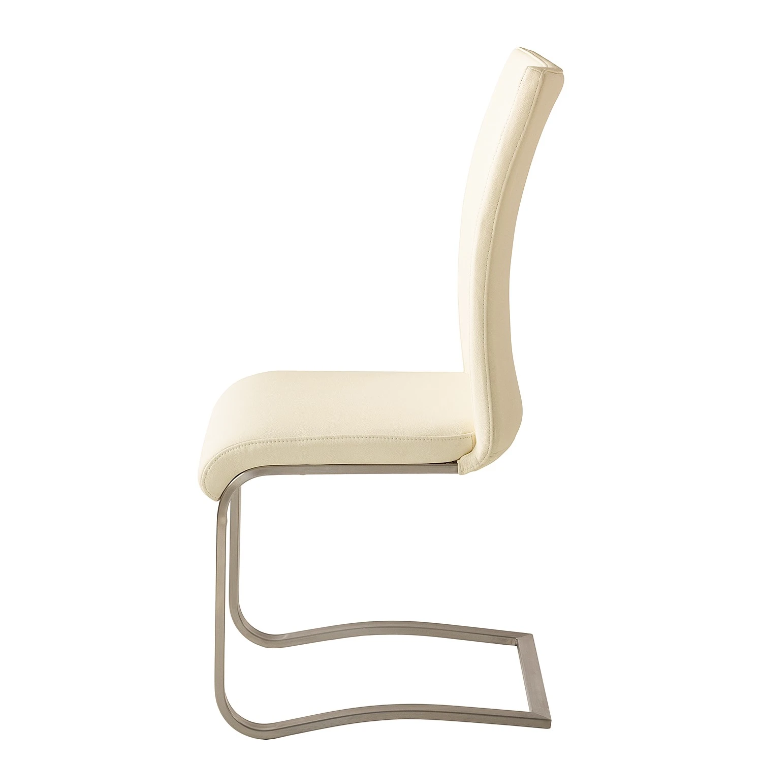Fredriks Chaises Marco - Cuir Gyda: Créme - Lot de 4 7 Fredriks Chaises Marco - Cuir Gyda: Créme - Lot de 4 – Image 5