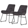 Loftscape Chaises capitonnées Vancouver (lot de 2) - Gris -Chaises Soldes 1000315228 211214 162506000019 IMAGE P000000001000315228