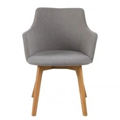 Loftscape Chaises à accoudoirs Kampen II (2) - Tissu / Chêne massif - Gris clair / Chêne 11 Loftscape Chaises à accoudoirs Kampen II (2) - Tissu / Chêne massif - Gris clair / Chêne -Chaises Soldes 1000319569 220128 12565800030 DETAILS P000000001000319569