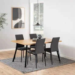 Loftscape Chaises capitonnées Domenica II (4) - Tissu / Fer - Gris / Noir 18 Loftscape Chaises capitonnées Domenica II (4) - Tissu / Fer - Gris / Noir -Chaises Soldes 1000319571 220128 1256590021 MOOD DETAILS P000000001000319571 mood