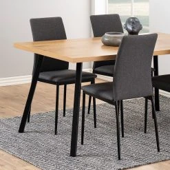 Loftscape Chaises capitonnées Domenica II (4) - Tissu / Fer - Gris / Noir 19 Loftscape Chaises capitonnées Domenica II (4) - Tissu / Fer - Gris / Noir -Chaises Soldes 1000319571 220128 1256590022 MOOD DETAILS P000000001000319571 mood