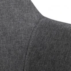 Loftscape Chaises à accoudoirs Kia II (lot de 2) - Tissu / Fer - Gris / Noir -Chaises Soldes 1000319580 220128 1257020075 DETAILS P000000001000319580