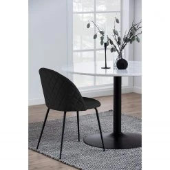 Loftscape Chaises capitonnées Luray (lot de 2) - Noir -Chaises Soldes 1000319582 220128 1257030021 MOOD DETAILS P000000001000319582 mood