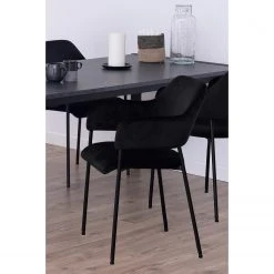 Loftscape Chaises à accoudoirs Rapallo (lot de 2) - Noir -Chaises Soldes 1000319592 220128 1257070021 MOOD DETAILS P000000001000319592 mood