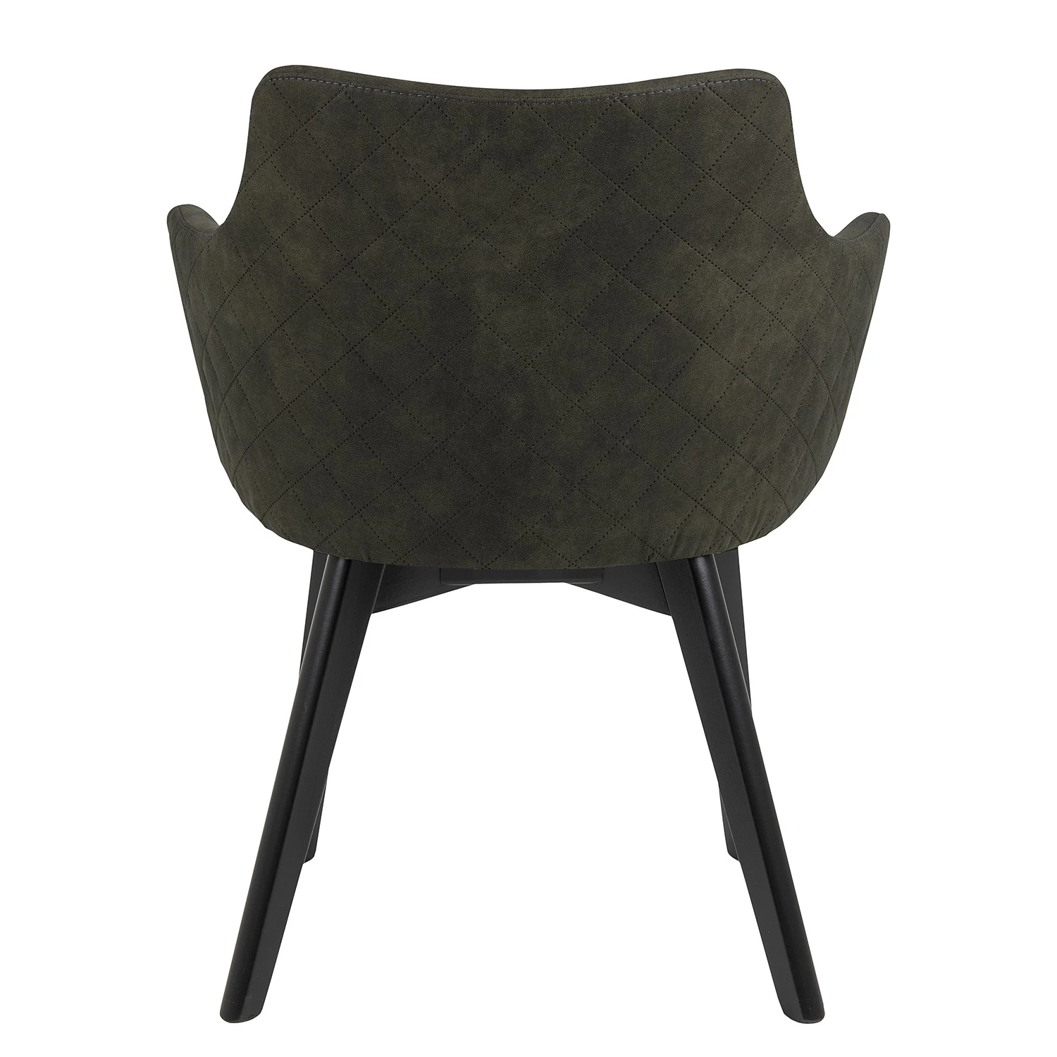 Loftscape Chaises à accoudoirs Kampen I (lot de 2) - Vert olive foncé 8 Loftscape Chaises à accoudoirs Kampen I (lot de 2) - Vert olive foncé – Image 6