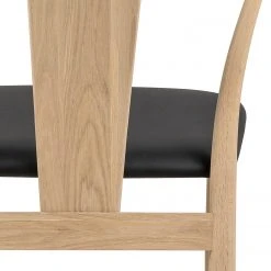 Loftscape Chaises Porras I (lot de 2) - Noir / Imitation chêne clair -Chaises Soldes 1000319611 220128 1257150070 DETAILS P000000001000319611