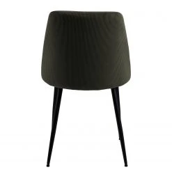 Loftscape Chaises capitonnées Ferland (lot de 4) - Velours côtelé / Fer - Vert olive foncé / Noir 16 Loftscape Chaises capitonnées Ferland (lot de 4) - Velours côtelé / Fer - Vert olive foncé / Noir -Chaises Soldes 1000319622 220128 1257200060 DETAILS P000000001000319622