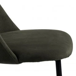 Loftscape Chaises capitonnées Ferland (lot de 4) - Velours côtelé / Fer - Vert olive foncé / Noir 20 Loftscape Chaises capitonnées Ferland (lot de 4) - Velours côtelé / Fer - Vert olive foncé / Noir -Chaises Soldes 1000319622 220128 1257200085 DETAILS P000000001000319622