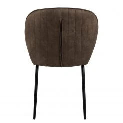 Loftscape Chaises capitonnées Koppal I (lot de 2) - Marron foncé vintage -Chaises Soldes 1000319626 220128 1257220060 DETAILS P000000001000319626