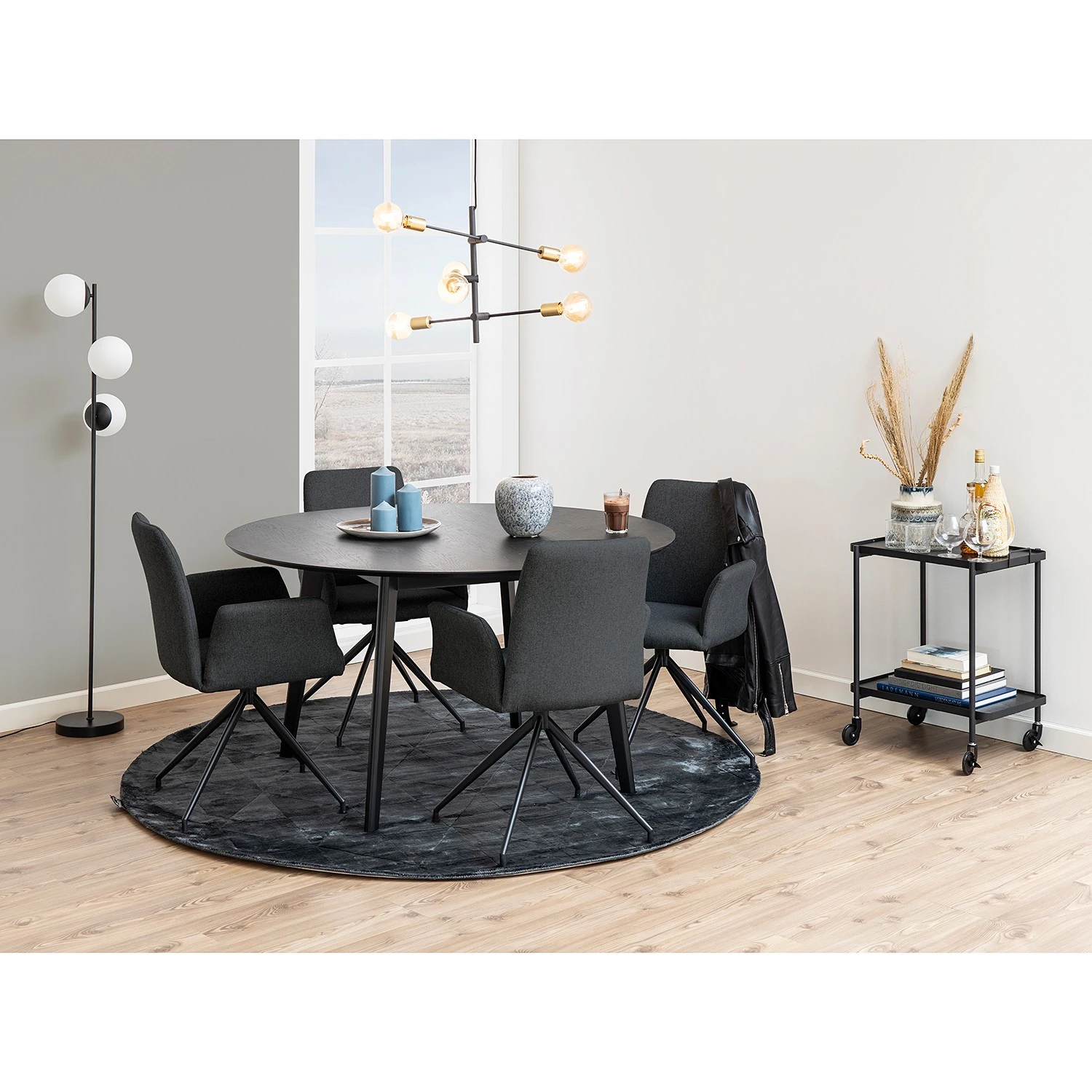 Loftscape Chaise à accoudoirs Mailly I - Gris 4 Loftscape Chaise à accoudoirs Mailly I - Gris – Image 2