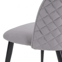Chaises capitonnées Ruxby (lot de 2) - Gris 15 Chaises capitonnées Ruxby (lot de 2) - Gris -Chaises Soldes 1000329353 220203 16142000065 DETAILS P000000001000329353