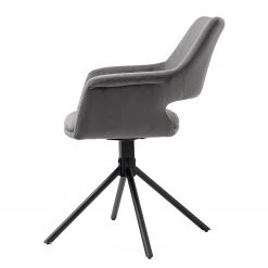 Loftscape Chaises à accoudoirs Keldur I (lot de 2) - Corde / Acier - Gris / Noir -Chaises Soldes 1000329356 220203 16142000035 DETAILS P000000001000329356
