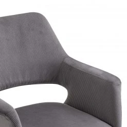 Loftscape Chaises à accoudoirs Keldur I (lot de 2) - Corde / Acier - Gris / Noir -Chaises Soldes 1000329356 220203 16142000070 DETAILS P000000001000329356