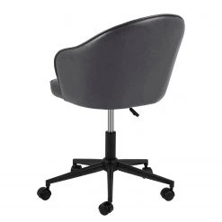 Red Living Chaise de bureau Moray - Imitation cuir / Fer - Anthracite / Noir 18 Red Living Chaise de bureau Moray - Imitation cuir / Fer - Anthracite / Noir -Chaises Soldes 1000329407 220223 050 DETAILS P000000001000329407